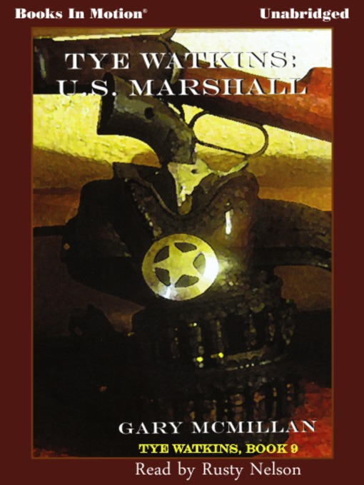 Title details for U.S. Marshall by Gary McMillan - Available